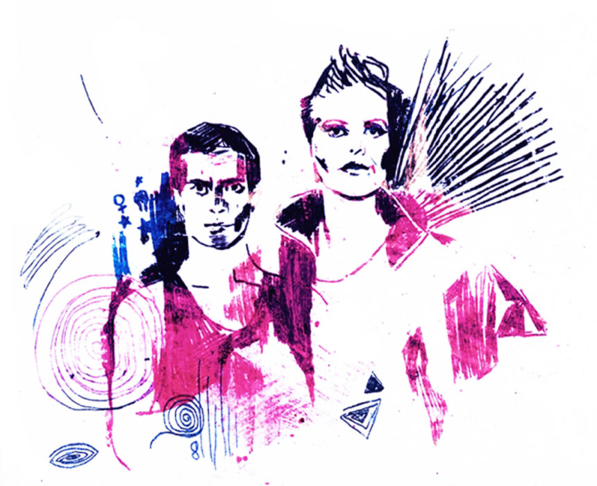 Ink portrait of The Knife