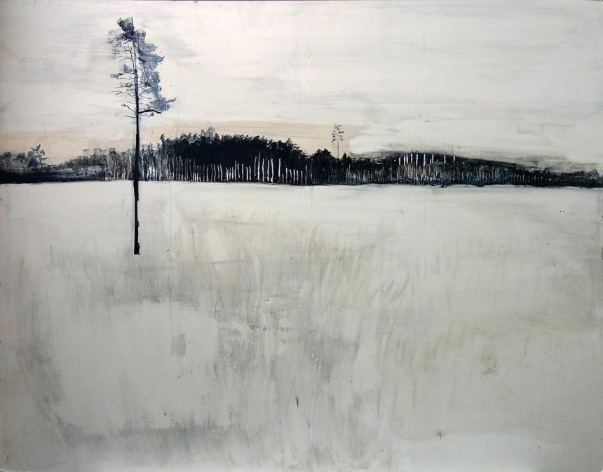 Illustrator Stina Johnson oil pastel painting