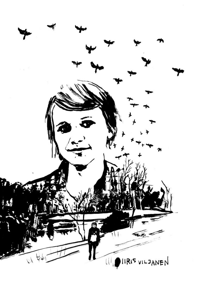 Illustrator Stina Johnson for Sonic magazine