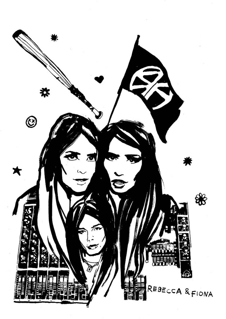 Illustrator Stina Johnson for Sonic magazine