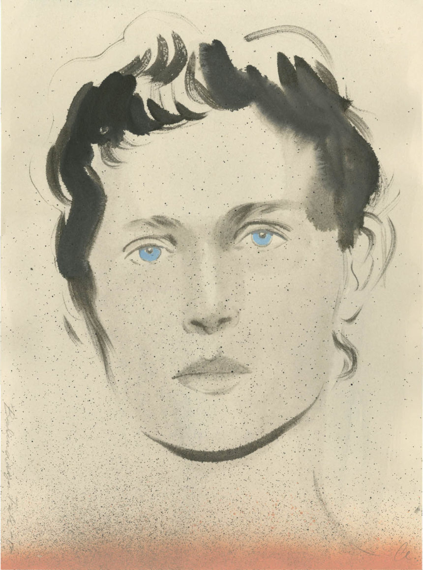 Illustration of a portait.