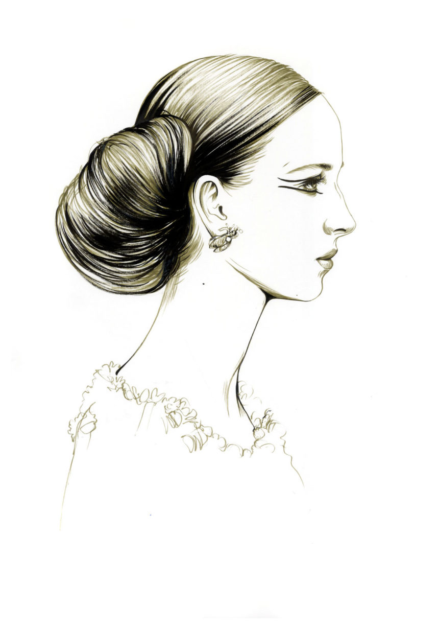 Portrait from the Chanel couture 2016 show