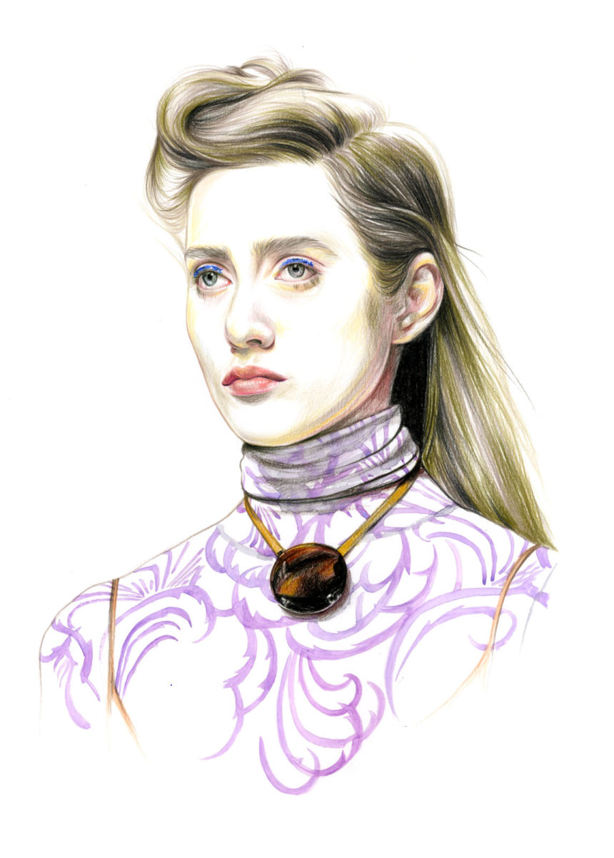 Portrait from the Dries van Noten 2016 show