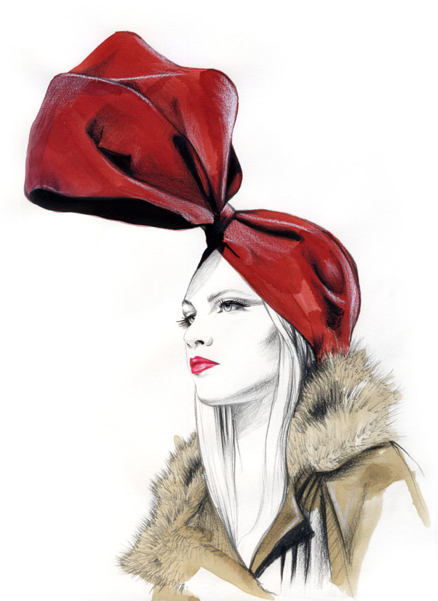 Portrait from the Gaultier show