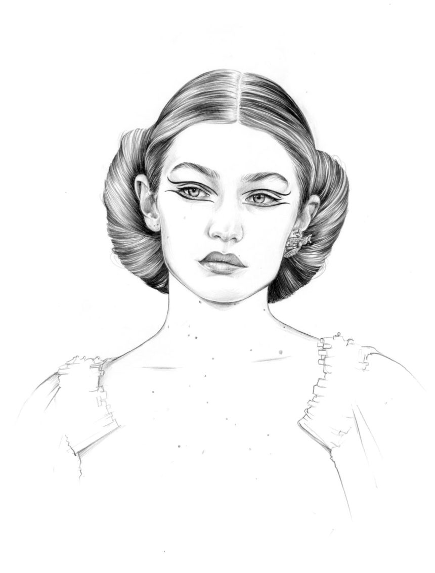 Portrait from the Chanel couture SS16 show