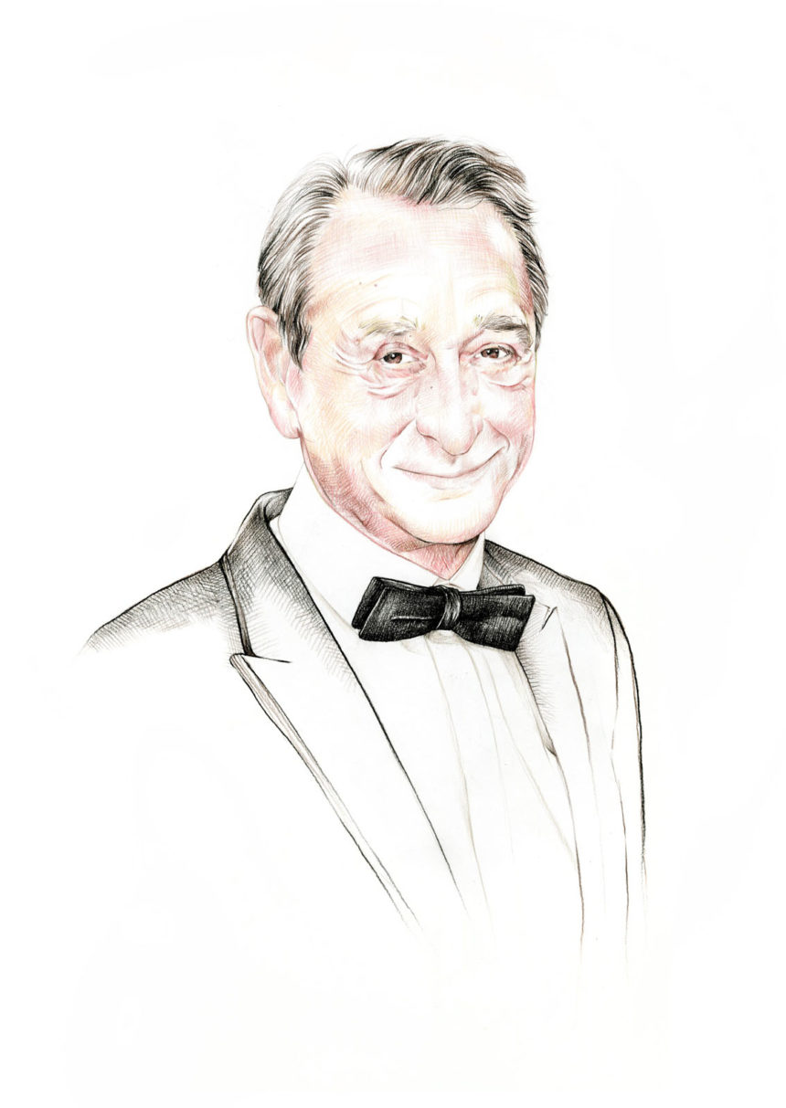 Crayon illustration of Delanoe