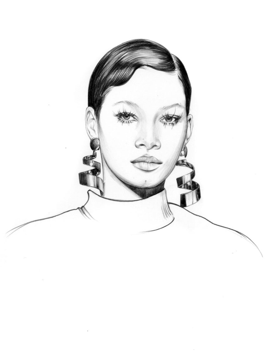 Portrait from the Marni SS2016 show