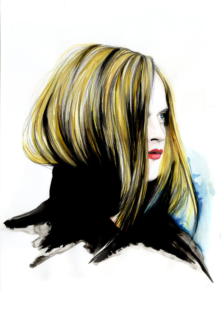 Portrait from the Mirte Maas at Chanel