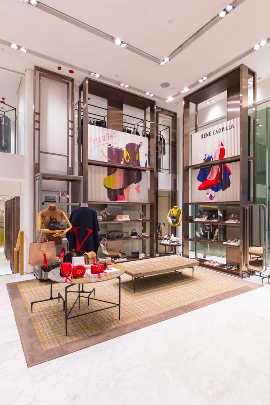 Photo of the Pedder Group shop in Hong Kong.