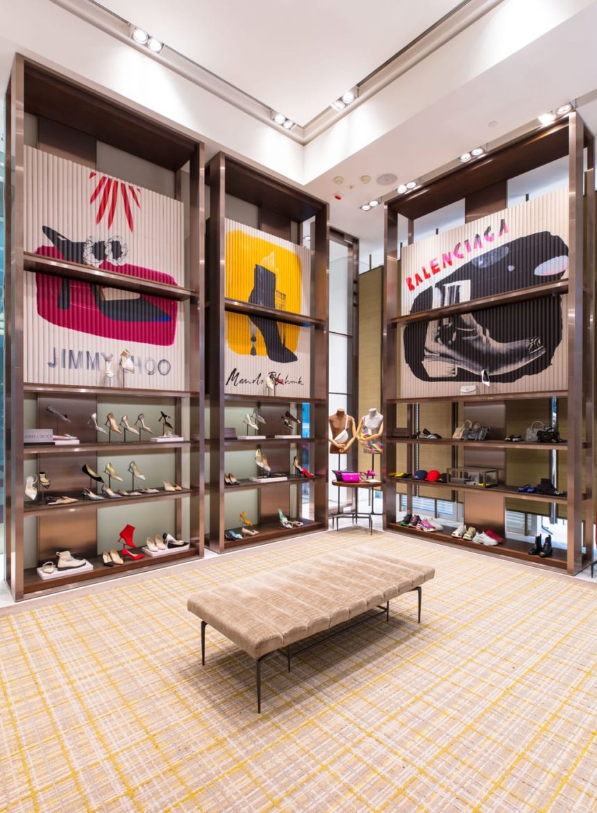 Photo of the Pedder Group shop in Hong Kong.