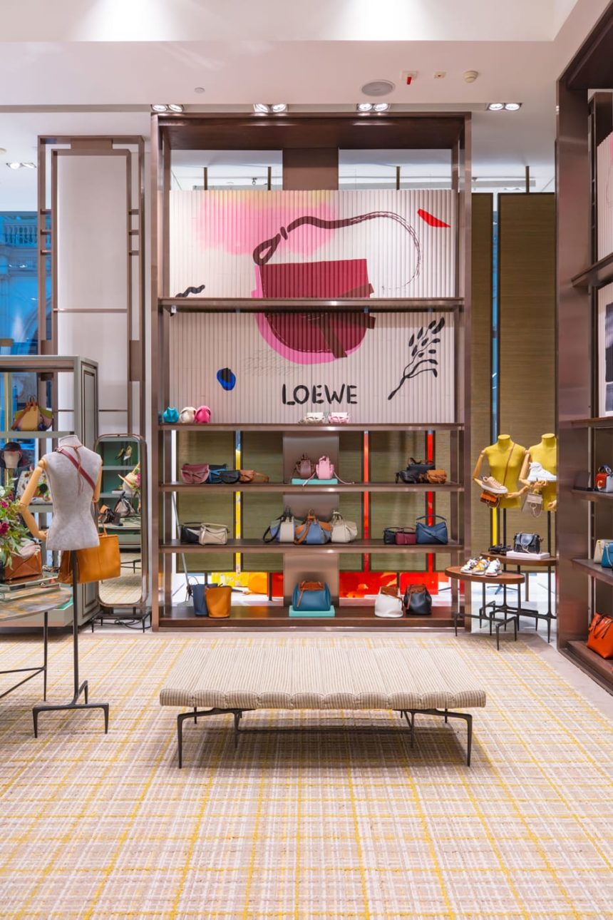 Photo of the Pedder Group shop in Hong Kong.