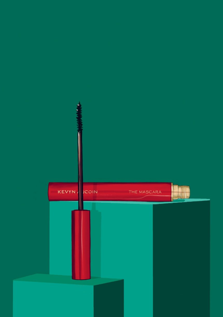 Digital illustration of an Aucoin mascara