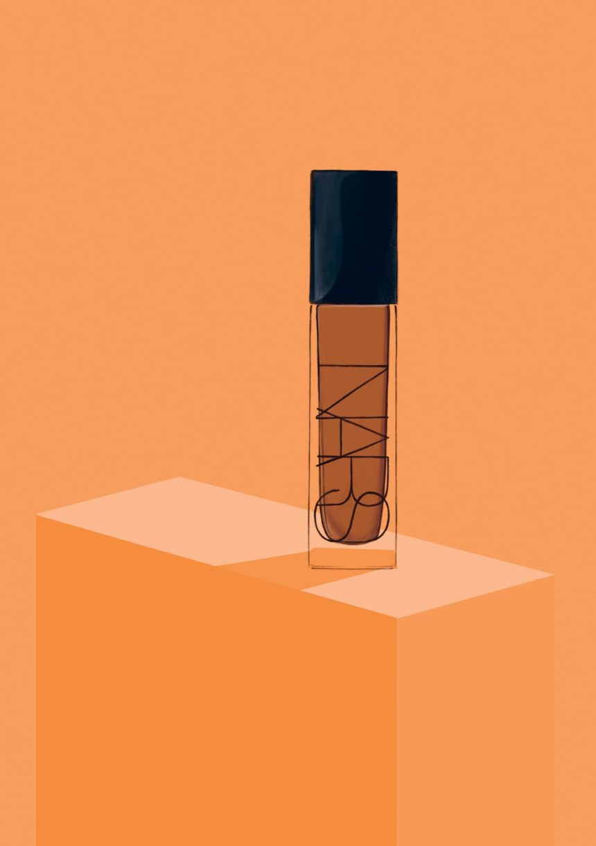 Digital illustration of a Nars product