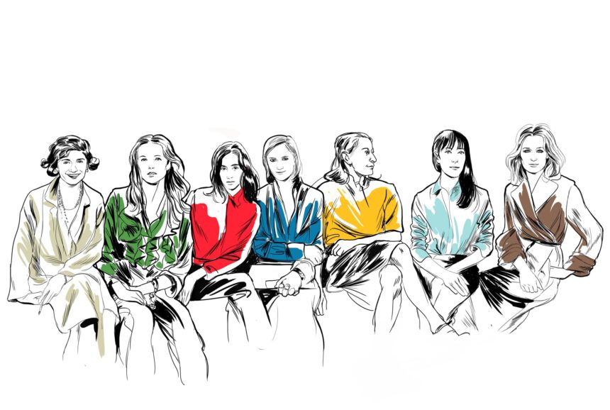 Portraits illustrés.