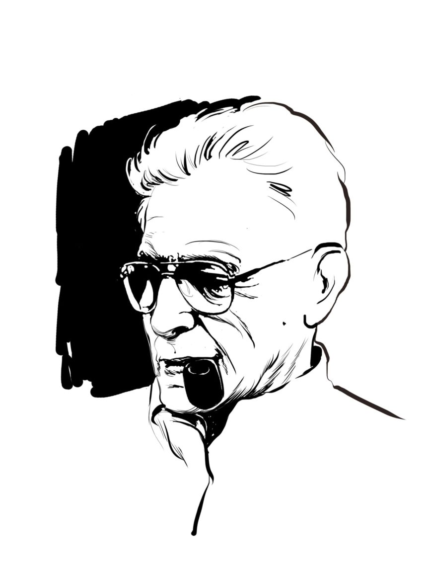 Portrait illustré d'Yvan.