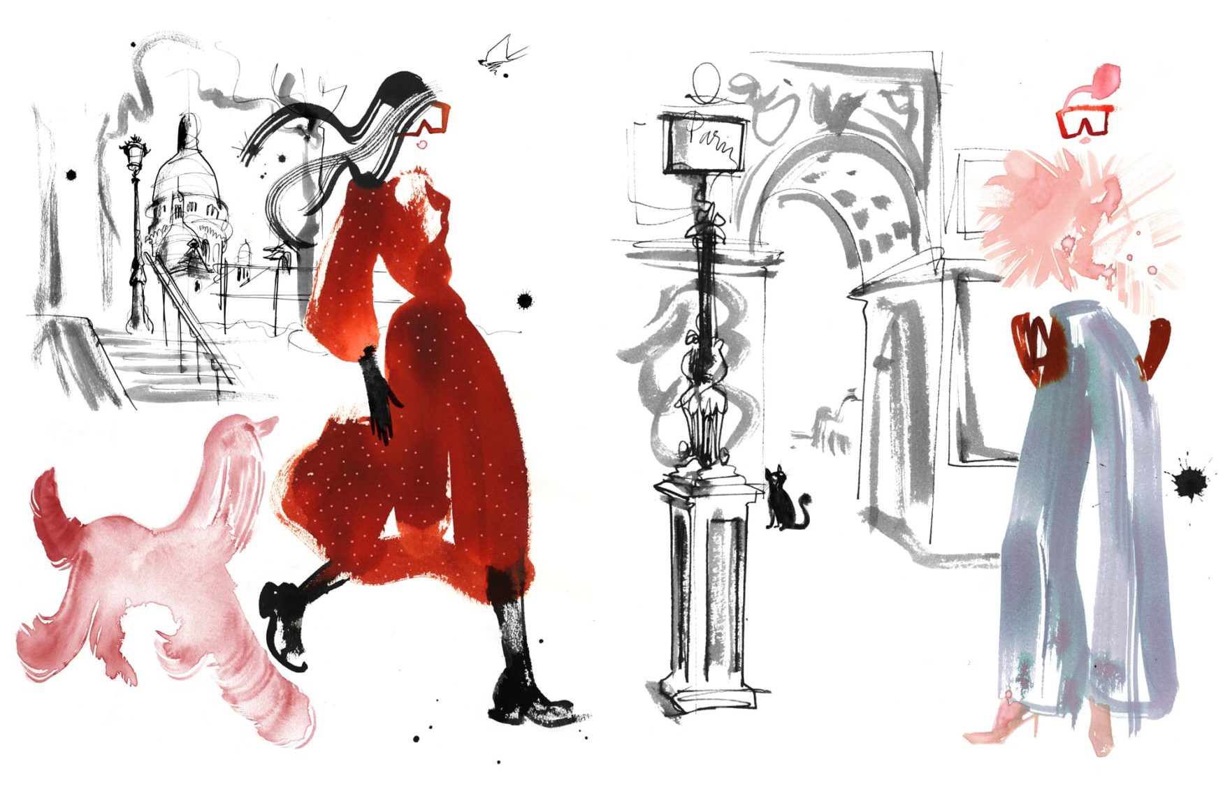 Fashion illustrator Lovisa Burfitt - Agent & Artists